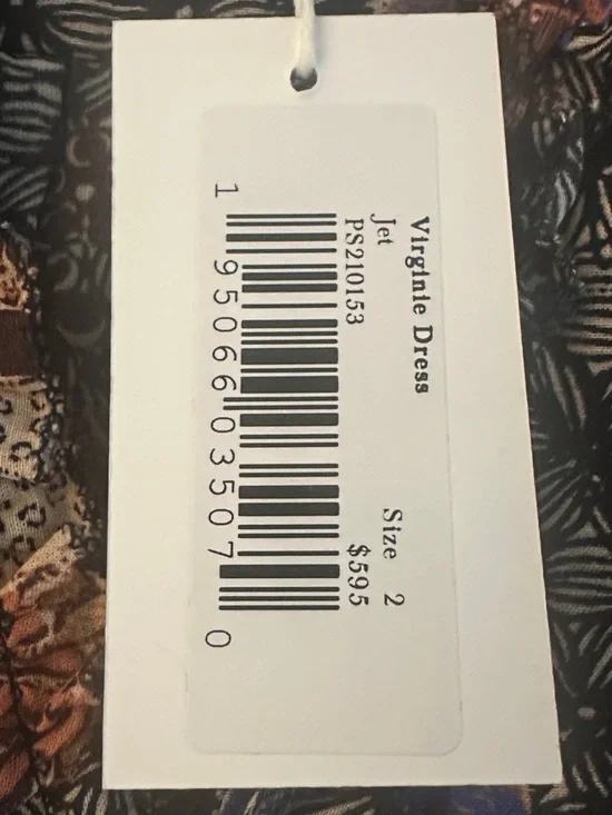 NWT ULLA JOHNSON Virginia dress 2 $595 - Picture 5 of 11